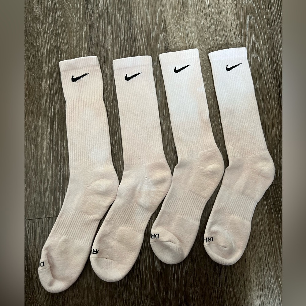 Nike Tan Tie Dye Dri-Fit Socks